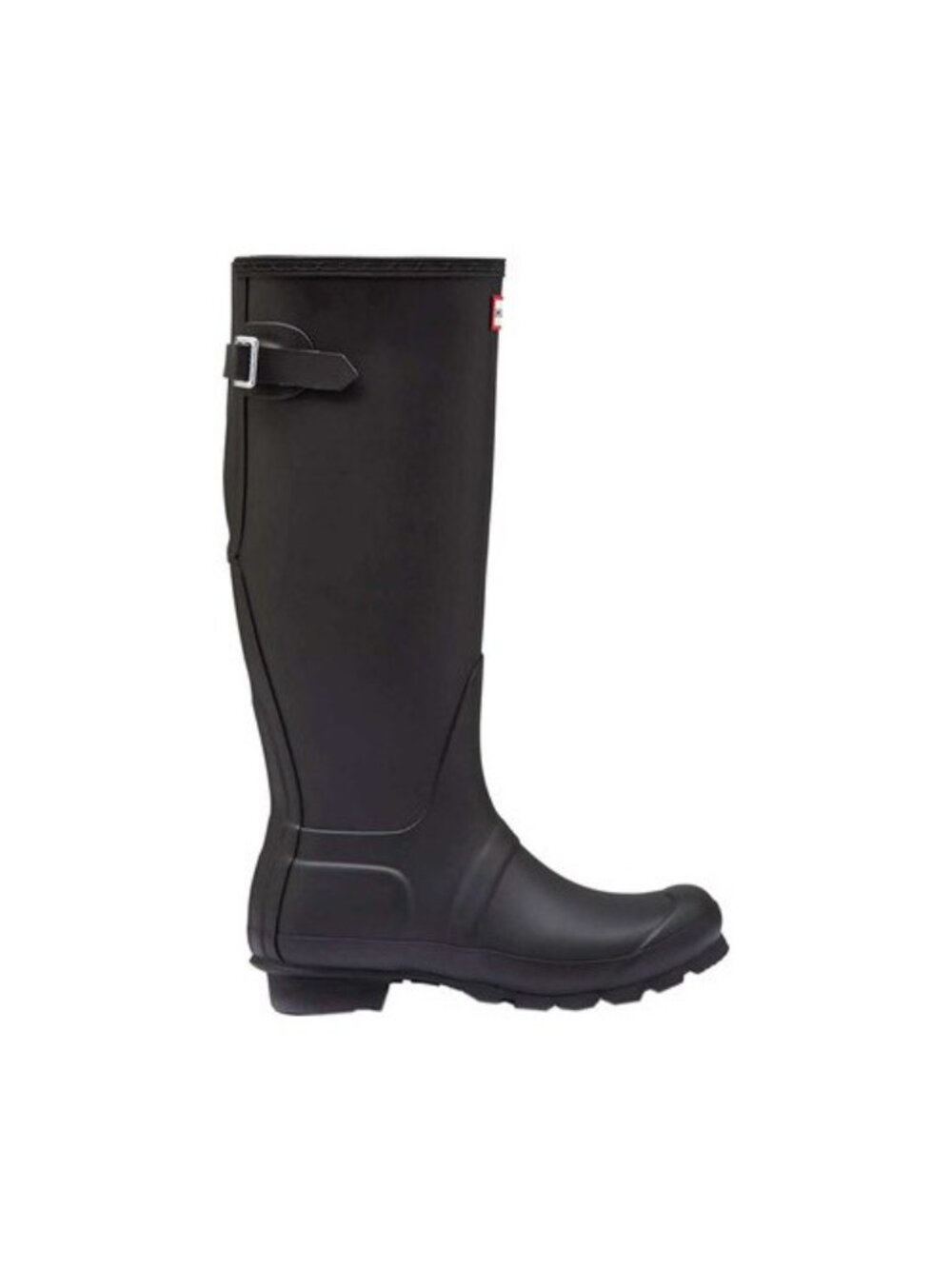 Hunter Original Tall Back Adjustable Wellington Boots - Black